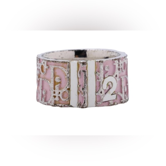 701. Christian Dior Trotter Pink Ring - Picture 1 of 3